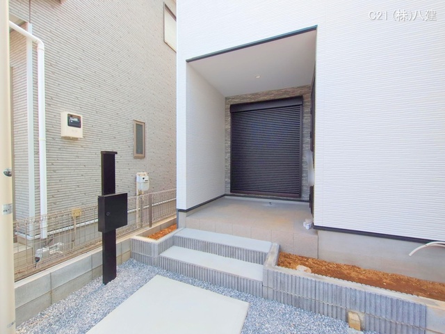 千葉県松戸市幸田１丁目の新築戸建て完成写真 2025年9月23日撮影