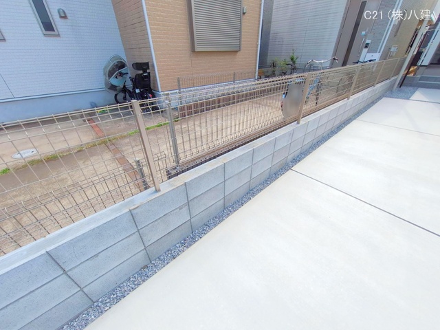 千葉県松戸市幸田１丁目の新築戸建て完成写真 2025年9月23日撮影