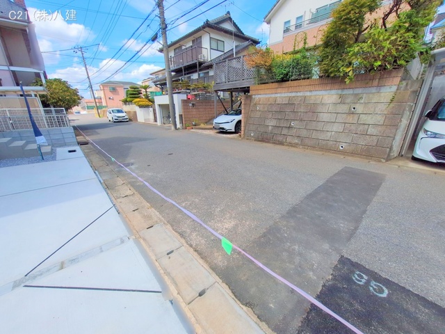 千葉県松戸市幸田１丁目の新築戸建て完成写真 2025年9月23日撮影