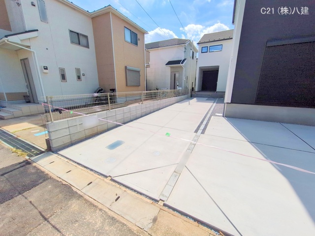 千葉県松戸市幸田１丁目の新築戸建て完成写真 2025年9月23日撮影