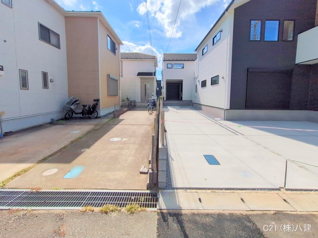 千葉県松戸市幸田１丁目の新築戸建て完成写真 2025年9月23日撮影