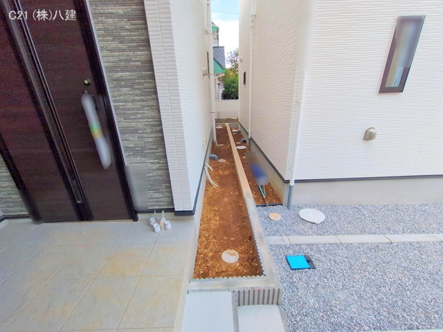 千葉県松戸市幸田１丁目の新築戸建て完成写真 2025年9月23日撮影