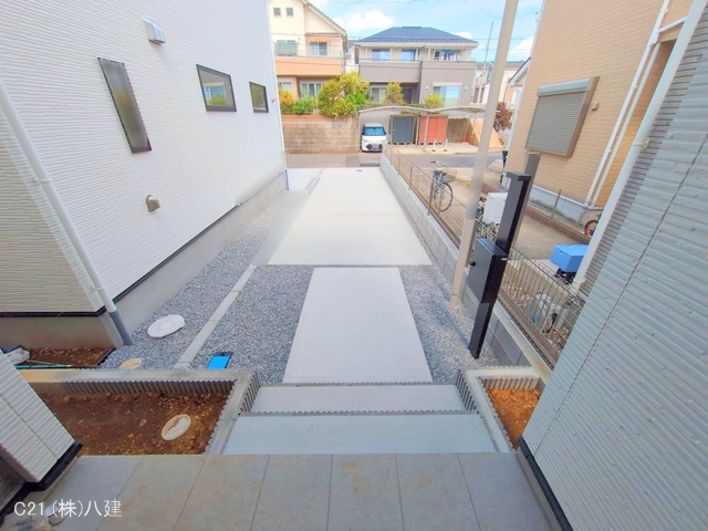 千葉県松戸市幸田１丁目の新築戸建て完成写真 2025年9月23日撮影