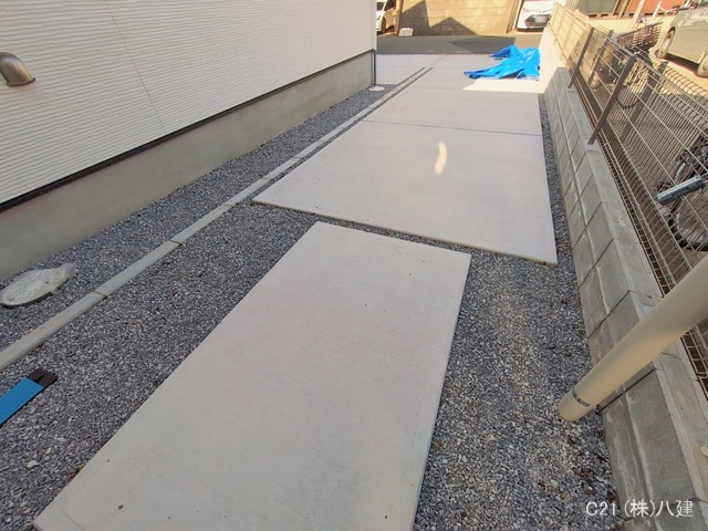 千葉県松戸市幸田１丁目の新築戸建て完成写真 2026年1月26日撮影