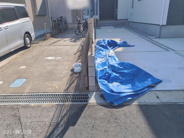 千葉県松戸市幸田１丁目の新築戸建て完成写真 2026年1月26日撮影