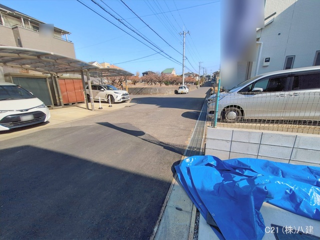 千葉県松戸市幸田１丁目の新築戸建て完成写真 2026年1月26日撮影