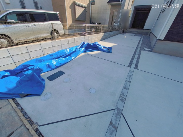 千葉県松戸市幸田１丁目の新築戸建て完成写真 2026年1月26日撮影