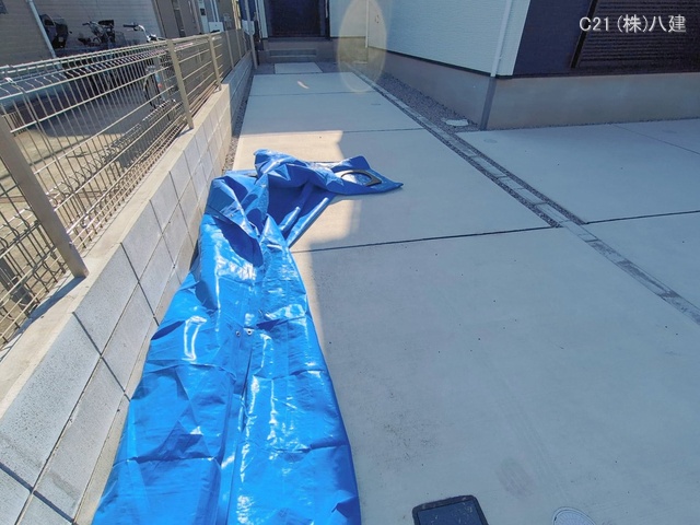 千葉県松戸市幸田１丁目の新築戸建て完成写真 2026年1月26日撮影