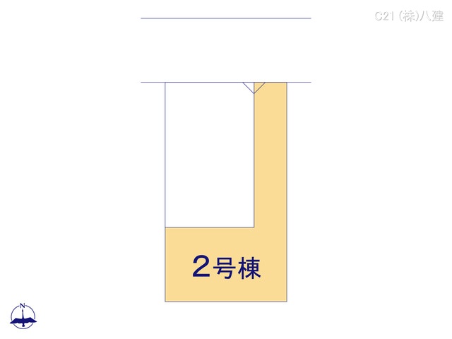 千葉県松戸市幸田１丁目の新築戸建て全体区画図 ※図面と異なる場合は現況を優先
