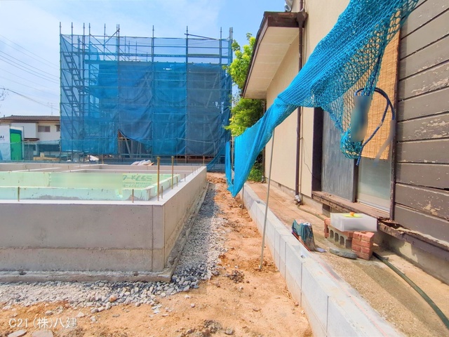 千葉県流山市大字北の新築戸建て基礎写真 2025年6月30日撮影