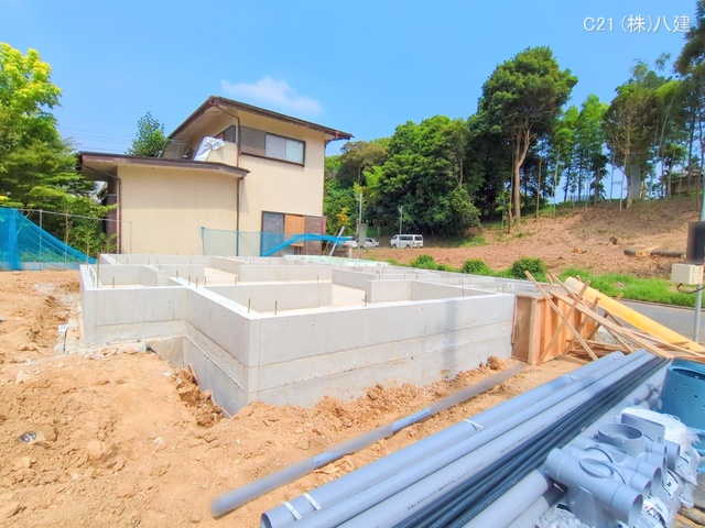 千葉県流山市大字北の新築戸建て基礎写真 2025年6月30日撮影