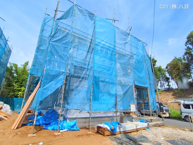 千葉県流山市大字北の新築戸建てシート写真 2025年7月16日撮影