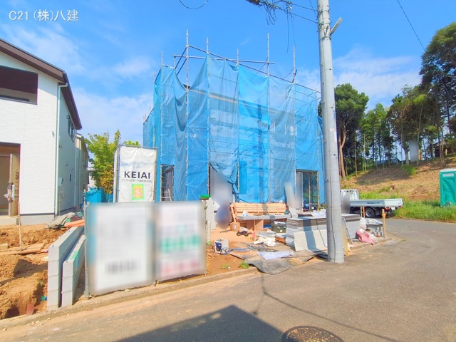 千葉県流山市大字北の新築戸建てシート写真 2025年8月4日撮影