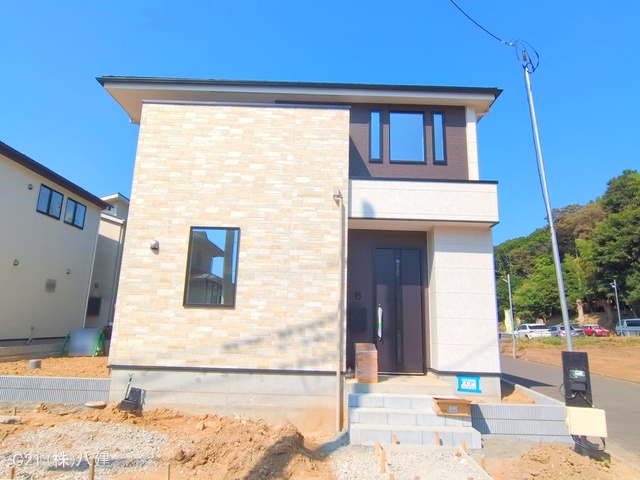 千葉県流山市大字北の新築戸建て外構写真 2025年8月26日撮影