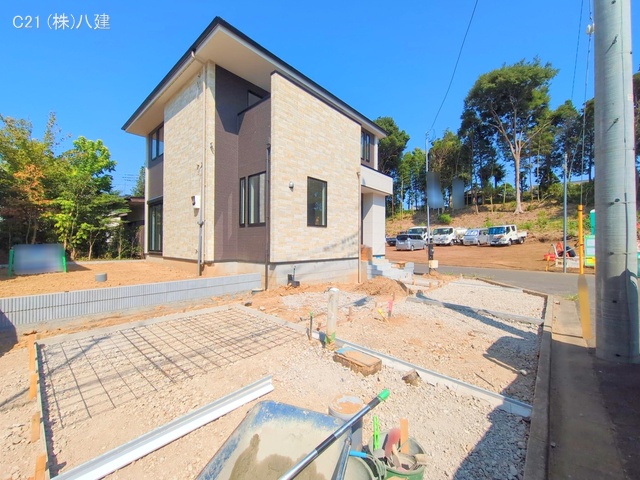 千葉県流山市大字北の新築戸建て外構写真 2025年8月26日撮影