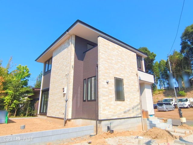 千葉県流山市大字北の新築戸建て外構写真 2025年8月26日撮影