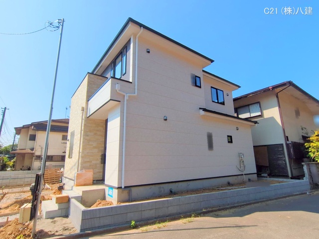 千葉県流山市大字北の新築戸建て外構写真 2025年8月26日撮影