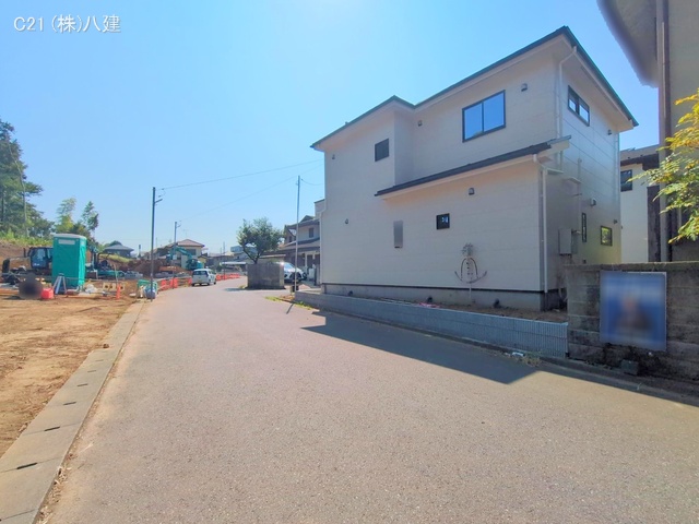 千葉県流山市大字北の新築戸建て外構写真 2025年8月26日撮影