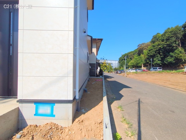 千葉県流山市大字北の新築戸建て外構写真 2025年8月26日撮影