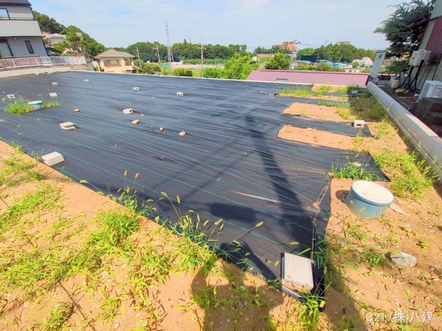 千葉県松戸市東平賀の新築戸建て更地・土地写真 2025年6月29日撮影