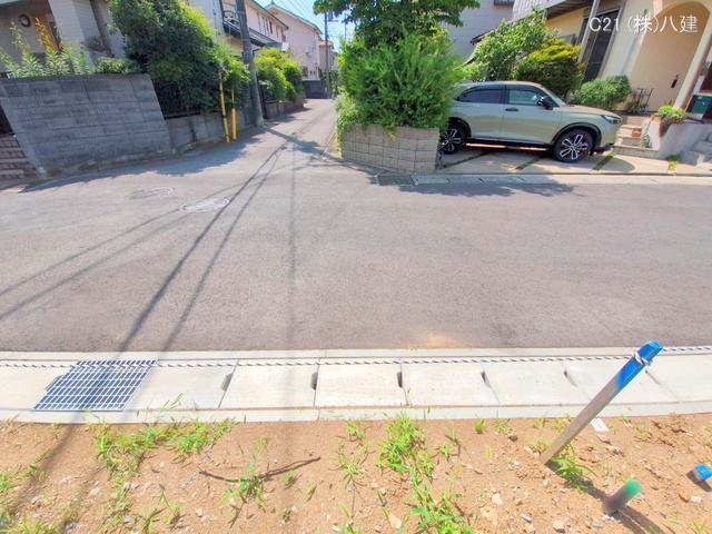 千葉県松戸市東平賀の新築戸建て更地・土地写真 2025年6月29日撮影