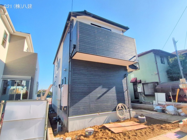 千葉県松戸市東平賀の新築戸建て外構写真 2025年11月19日撮影