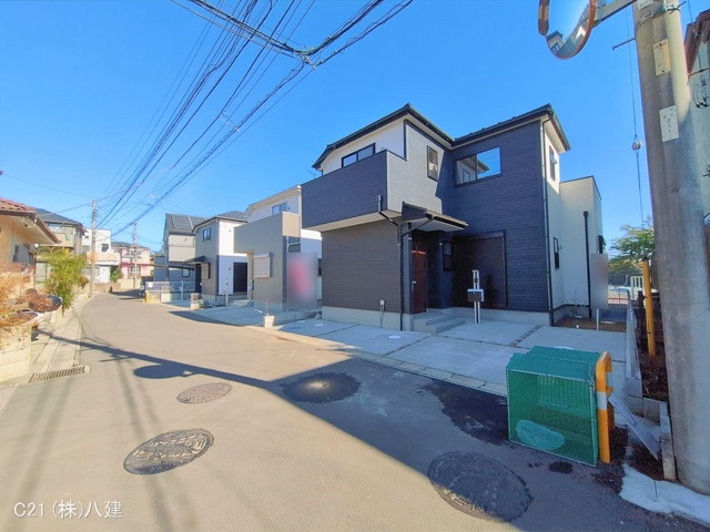 千葉県松戸市東平賀の新築戸建て完成写真 2026年1月7日撮影