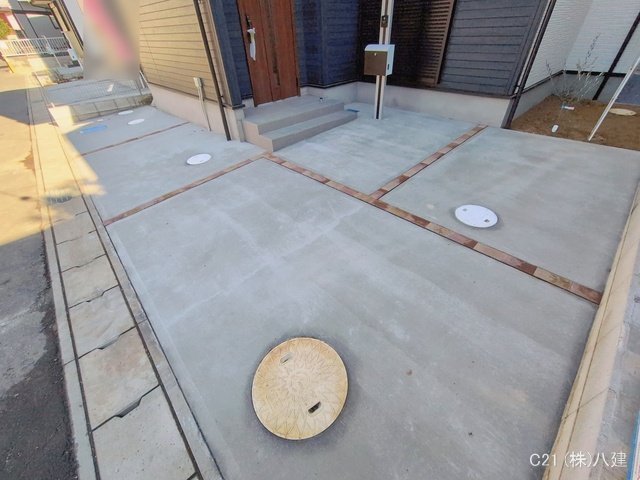 千葉県松戸市東平賀の新築戸建て完成写真 2026年1月7日撮影