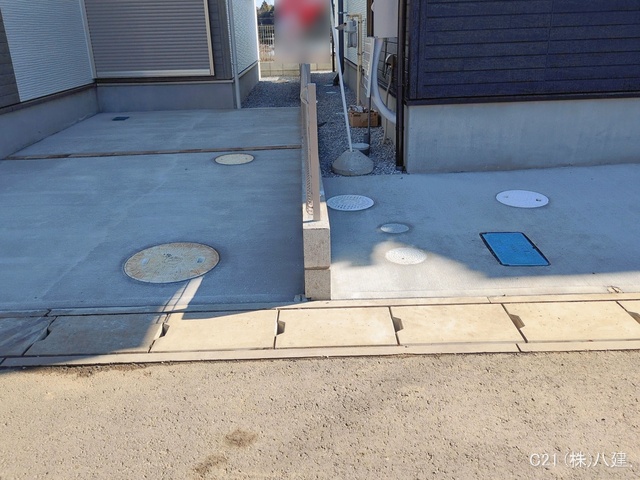 千葉県松戸市東平賀の新築戸建て完成写真 2026年1月7日撮影