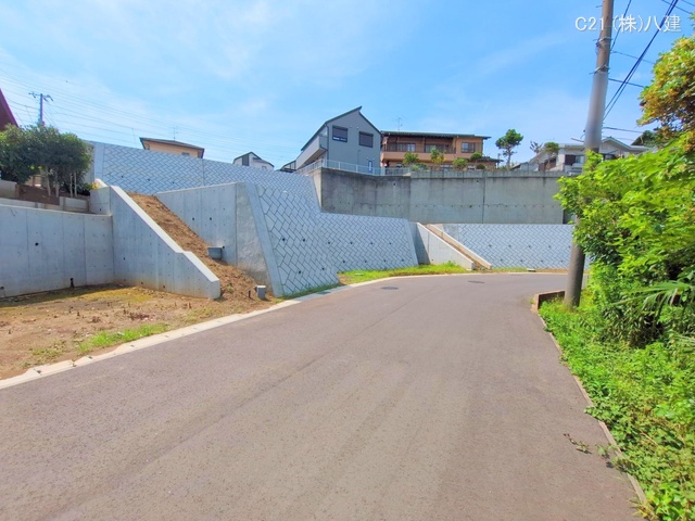 千葉県松戸市東平賀の新築戸建て更地・土地写真 2025年6月29日撮影