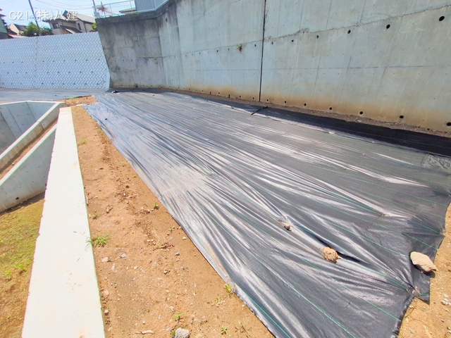 千葉県松戸市東平賀の新築戸建て更地・土地写真 2025年6月29日撮影