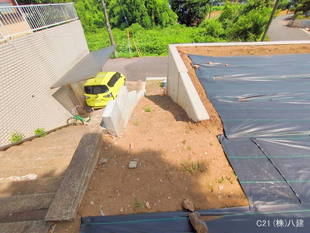 千葉県松戸市東平賀の新築戸建て更地・土地写真 2025年6月29日撮影