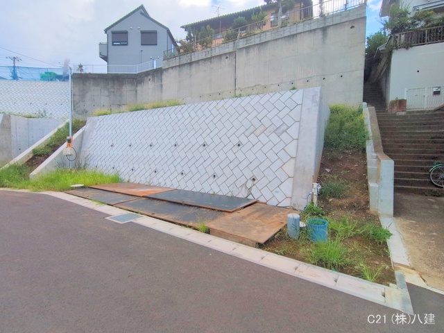 千葉県松戸市東平賀の新築戸建て更地・土地写真 2025年9月10日撮影