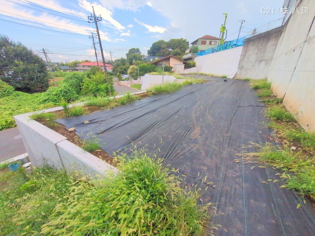 千葉県松戸市東平賀の新築戸建て更地・土地写真 2025年9月10日撮影