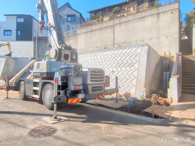 千葉県松戸市東平賀の新築戸建て更地・土地写真 2025年11月19日撮影