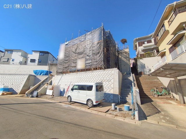 千葉県松戸市東平賀の新築戸建て上棟写真 2026年1月7日撮影