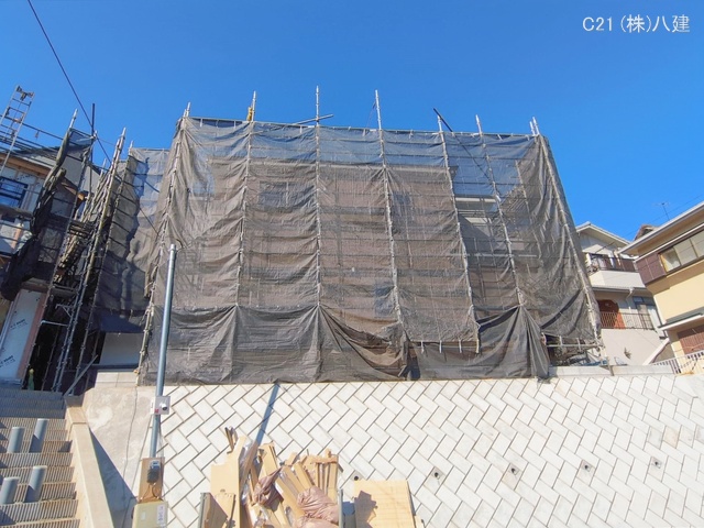 千葉県松戸市東平賀の新築戸建てシート写真 2026年1月28日撮影