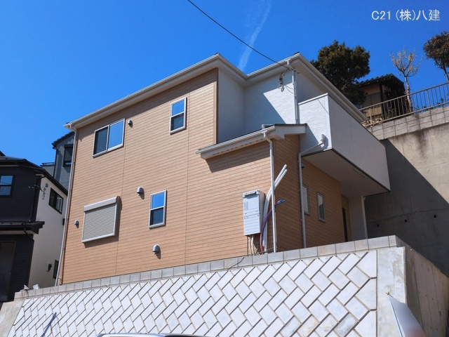 千葉県松戸市東平賀の新築戸建て外構写真 2026年3月8日撮影