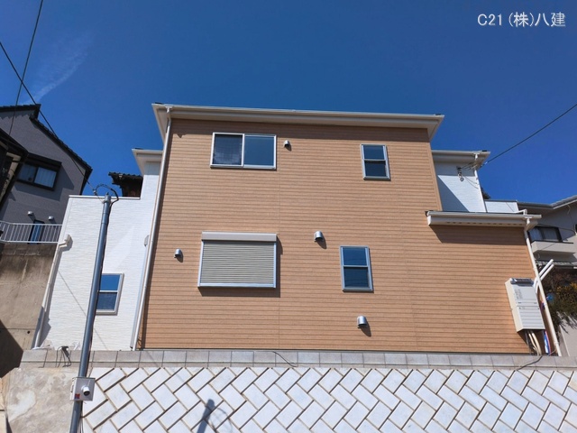 千葉県松戸市東平賀の新築戸建て外構写真 2026年3月8日撮影