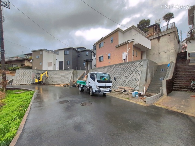 千葉県松戸市東平賀の新築戸建て外構写真 2026年3月25日撮影