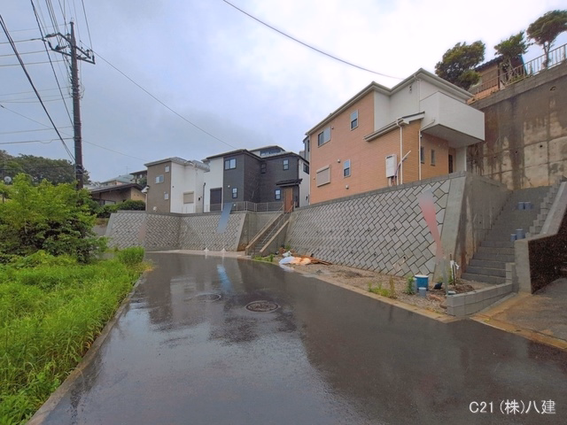 千葉県松戸市東平賀の新築戸建て外構写真 2026年5月20日撮影