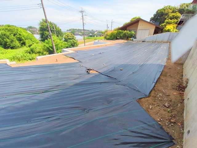 千葉県松戸市東平賀の新築戸建て更地・土地写真 2025年6月29日撮影