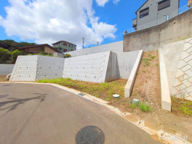 千葉県松戸市東平賀の新築戸建て更地・土地写真 2025年7月30日撮影