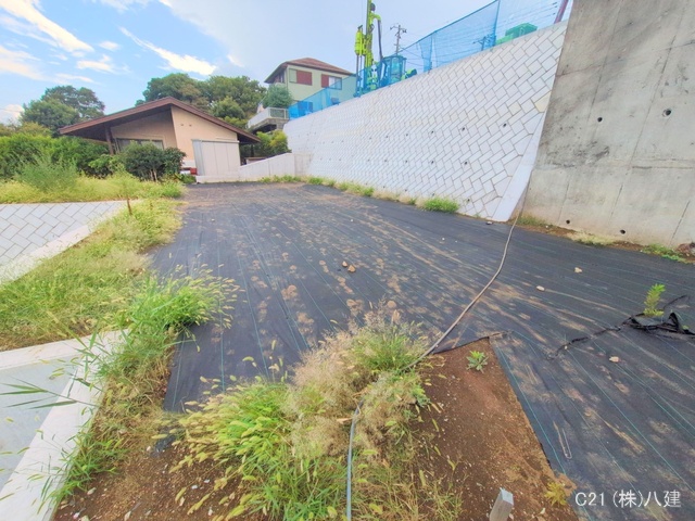 千葉県松戸市東平賀の新築戸建て更地・土地写真 2025年9月10日撮影
