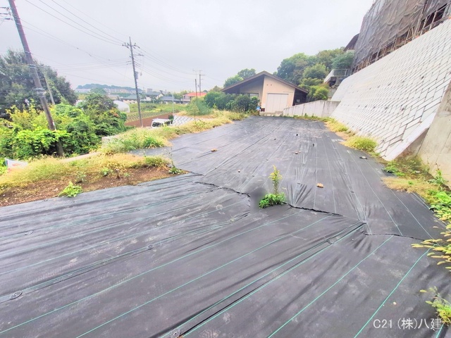 千葉県松戸市東平賀の新築戸建て更地・土地写真 2025年10月15日撮影