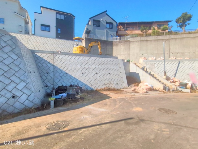 千葉県松戸市東平賀の新築戸建て更地・土地写真 2025年11月19日撮影
