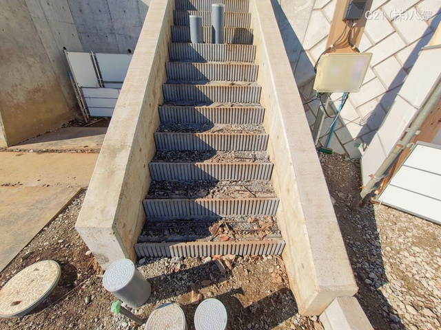 千葉県松戸市東平賀の新築戸建て基礎写真 2026年1月7日撮影