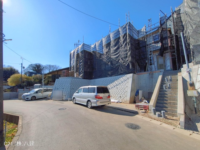 千葉県松戸市東平賀の新築戸建てシート写真 2026年1月28日撮影