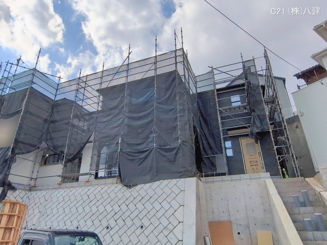 千葉県松戸市東平賀の新築戸建てシート写真 2026年2月17日撮影