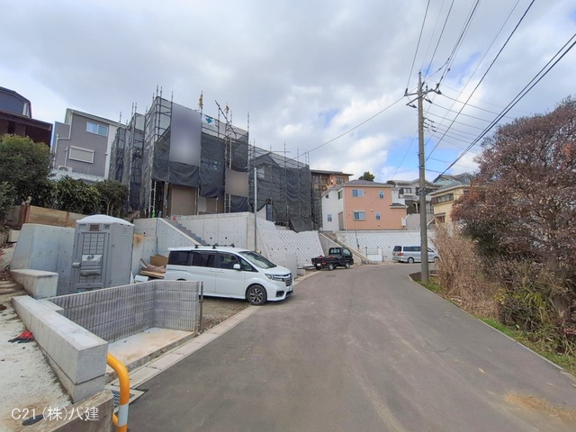 千葉県松戸市東平賀の新築戸建てシート写真 2026年2月17日撮影